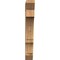 Ekena Millwork Balboa Slat Rough Sawn Bracket, Western Red Cedar, 4"W x 22"D x 30"H BKT04X22X30BOA06RWR - alternate 2